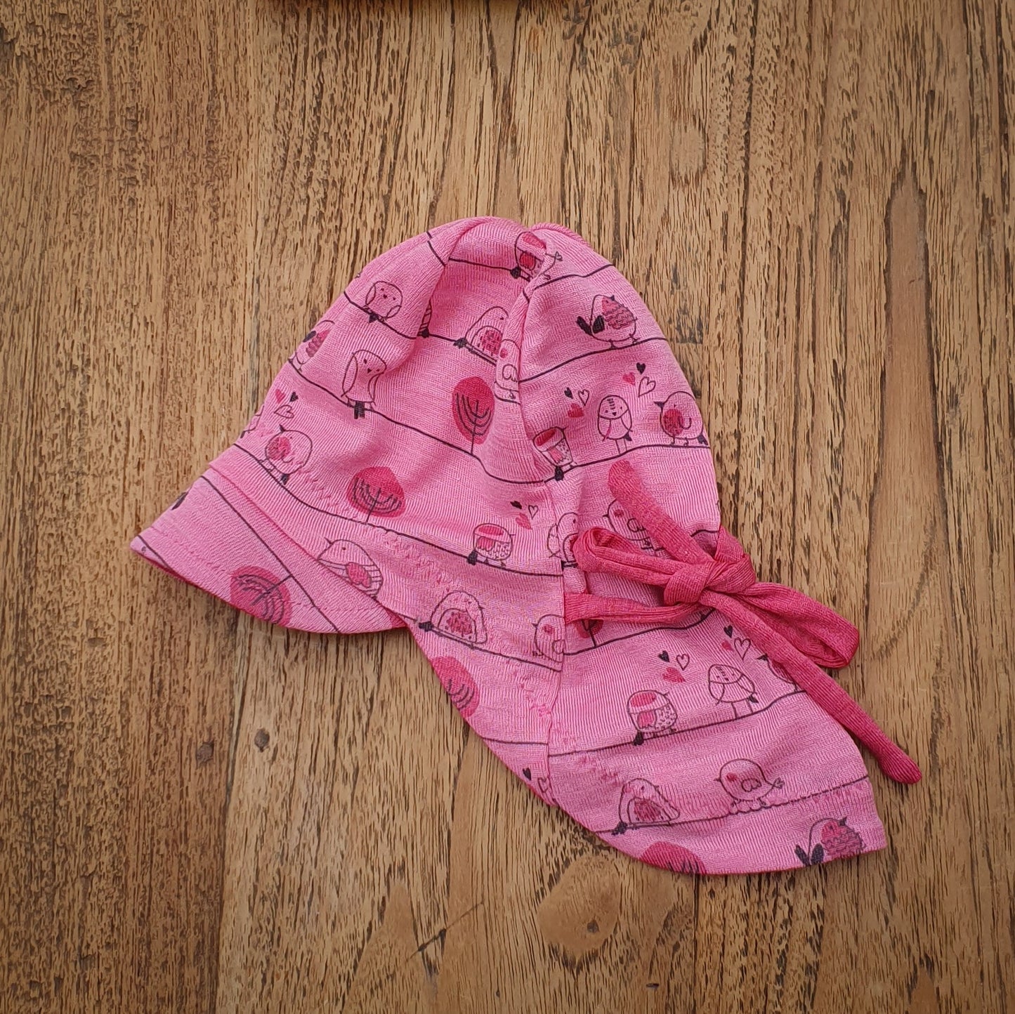 *Sofortkauf* Sonnenhut Größe S "Piepmätze rosa"